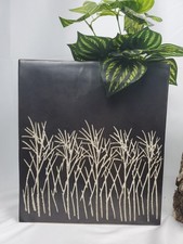 Arts And Living Tree Etched Vase In Porcelain picture