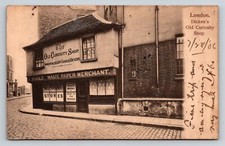 1906 Charles Dickens' Old Curiosity Shop London England Postcard picture