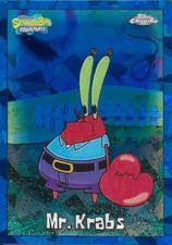 2025 Topps Chrome® SpongeBob - Sapphire Edition | Limited picture