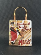 Limoges Shopping Bag Moulin Rouge Trinket Box Limited Edition 579 Of 750 picture