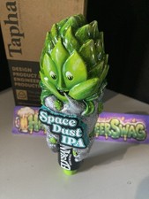 🌟 Rare 7” SHORT  Elysian Space Dust IPA Beer Tap Handle craft Mini Dble Sided picture