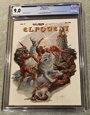 1979 Warp Graphics Elfquest 1 1st Print VARIANT CGC 9.0 RARE LOW PRINT RUN picture