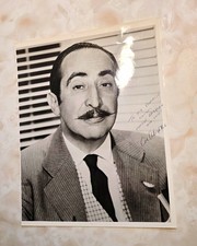Vintage Adolphe Menjou Signed Photo Autograph Inscribed Col Movie Star Portrait picture