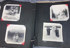 Lot Of 4 Vintage 1950s B&W Photos International Boundary US Canada Border picture