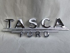 NOS Tasca Ford Shelby Mustang Cobra Dealership Diecast Emblem  picture