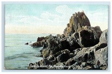 1907 Bailey's Island ME Pinnacle Rock Postcard  picture