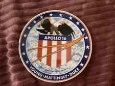 Vintage Apollo 16 Moon Landing April 20 1972 E F Decor Denmark  Collector Plate picture