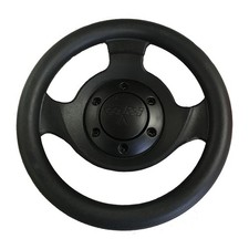 Sega Daytona Sure Grip Arcade Game Steering Wheel with Checkered Flag Cap - 50-3 picture