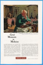 1960 Parke Davis Pharmaceutical Great Moments in Medicine Paracelsus Vintage Ad picture