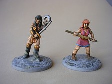 Xena  Warrior Princess  Miniature  28mm  painted figures  -   Rare Opportunity picture