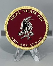 Robert J. O’Neill Navy SEAL Team Six Red Squadron Challenge Coin #467/911 LE picture
