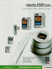 2004 Fujifilm Finepix F610 Zoom Camera Innovation Every Angle Vintage Print Ad picture