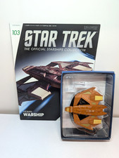 Vidiian Warship Eaglemoss Star Trek Starships Collection #103 picture