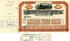 Northwest Equipment Co. of Minnesota issued to and signed by C.W. Harkness - Sto picture