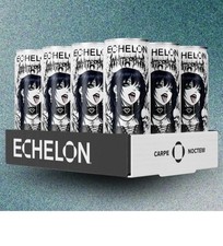 ECHELON Energy Drink White Phosphor Goth Girl Spit - Case 12 Pack Limited 12oz picture