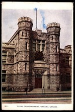 Royal Canadian Mint Ottawa Canada Folkard Co 1929 Postmarked 1947 Postcard picture