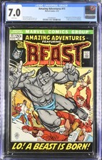 Amazing Adventures # 11 CGC 7.0 FN/VF 1st furry Beast Hank McCoy white pages picture