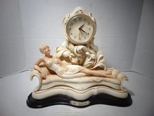 VINTAGE - EXQUISITE WORKING LADY MANTLE CLOCK FROM THE OK LIGHTING COLLECTION picture