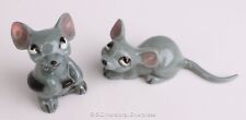 Vintage Hagen Renaker Pair of Mini MICE Mouse Figurines picture