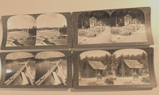 (4) Tennessee Keystone Stereoview Photo Norris Dam Cabin Cumberland Gap picture