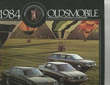 1984 Oldsmobile Sales Brochure with Cutlass Supreme, Ciera, and Custom Cruiser picture