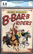 BOBBY BENSON #1 CGC 5.0 -1950 BOB POWELL CVR AND ART-M.E. PUB picture