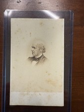 Rare American jurist Joel Parker Harvard Dartmouth Letter and CDV.  picture