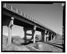 Photo:Logan Montana 2003 Logan Overpass Montana Rail Link Concrete Bridge picture