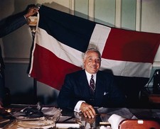 Rafael L M Trujillo President Dominican Republic this photo 1948 Old Photo picture