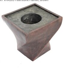 MinxNY VHX203 Fiberstone Decorative Planter For Office, Home Brown picture