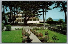 Villa Maria del Mar Retreat, Ocean View, Garden, Santa Cruz, CA. Postcard TS-167 picture