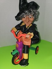 Rare 80s Witch On A Tricyle Moves Across The Floor , The Steaker Doesn't Work... picture