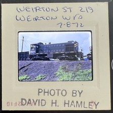 Vint. 1972 35mm Train/Railroad Slide 219, Weirton Steel, Weirton, West Virginia picture