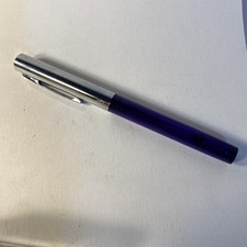 1960s Transparent Purple SHEAFFER'S Skripsert Cartridge Fountain Pen W/F Nib picture