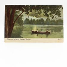 Picturesque America, Thousand Islands, New York Posted Divided Back Postcard picture