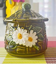 Vintage Flambro Japan Ceramic Sugar Dish w/ Lid-Japan picture