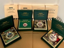 Lot Of 4 VTG 1996 -1999Longaberger Collector's Club Hometown Christmas Ornaments picture