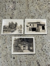 WOW (3) c. 1926 Shepaug Tunnel Bantam River Plant Connecticut CT Photos 4x5” picture