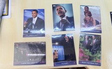 2008 Topps Obama Lot of 11 cards and 1 sticker picture