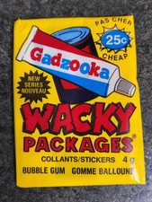 1988 O-Pee-Chee OPC Wacky Packages Wax Pack Ring Pop Offer FACTORY SEALED  picture