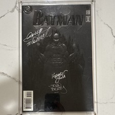 Batman #515 Signed Kelley Jones John Beatty Doug Moench w/ Cert of Authenticity picture