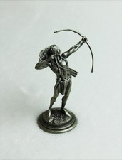 “710- The Hunter” Chilmark Pewter Sculpture by Don Polland Native American picture