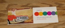 Original 1962 Oldsmobile Full Line Exterior Colors Sales Brochure Ninety Eight picture
