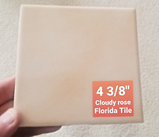 Florida tile cloudy light rose Matte 4 3/8 
