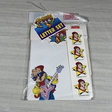 Rare Vintage The Chipmunks Letter Set with Stickers Sealed 1990 Stationary picture