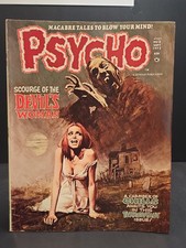 Psycho Magazine 8 1972 Very Rare picture