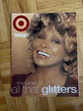 RARE Tina Turner All That Glitters Target Catalog Magazine 2000 picture