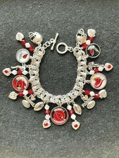 Arizona Cardinals Charm Bracelet, FREE  SHIPPING  picture
