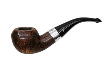 Peterson Kildare Silver Mounted 999 Bent Rhodesian 3mm Vera Silver P-Lip picture