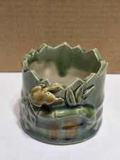  Vintage Majolica Frog Planter. New- Original Boxes-  picture